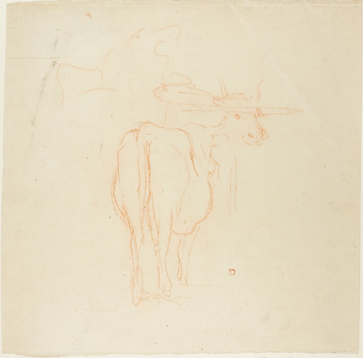 Bydło stojące autorstwa Charles Francois Daubigny