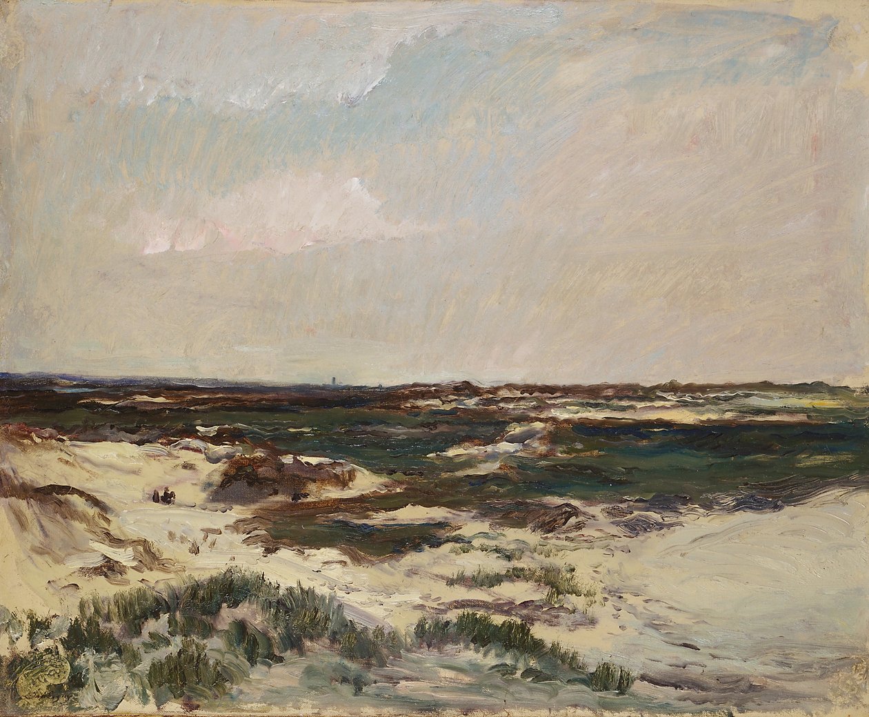 Wydmy w Camiers autorstwa Charles Francois Daubigny