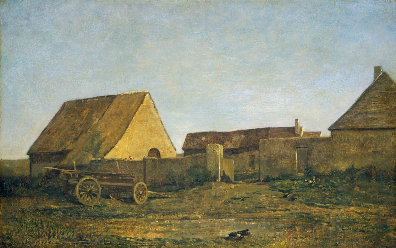 Farma autorstwa Charles Francois Daubigny