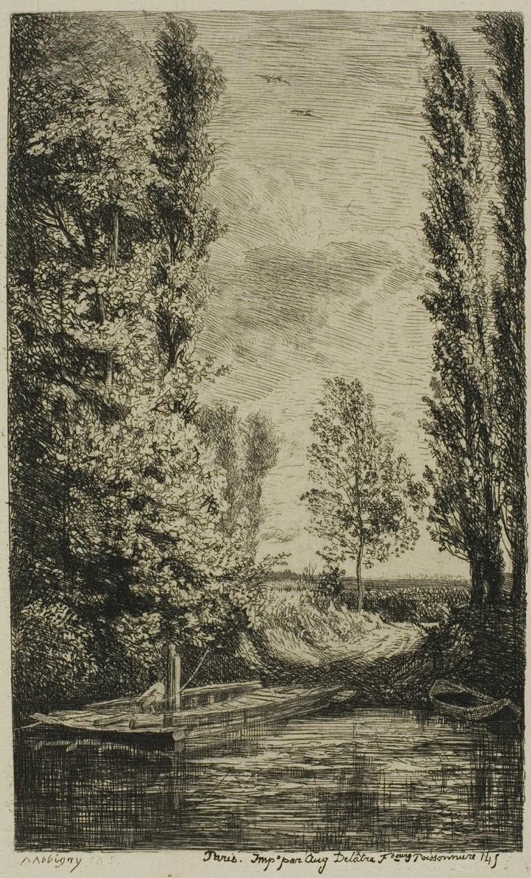 Prom autorstwa Charles Francois Daubigny