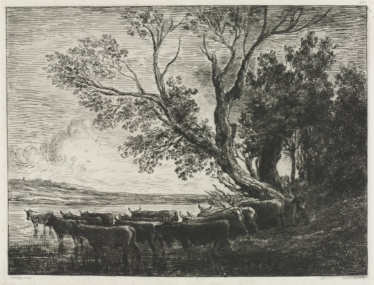 Ford, 1865. autorstwa Charles Francois Daubigny