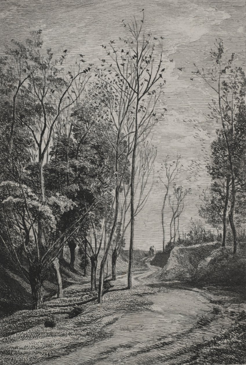 Małe Brids, 1850. autorstwa Charles Francois Daubigny