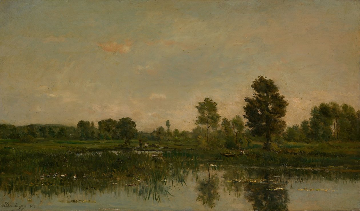 Bagno, 1871 autorstwa Charles Francois Daubigny