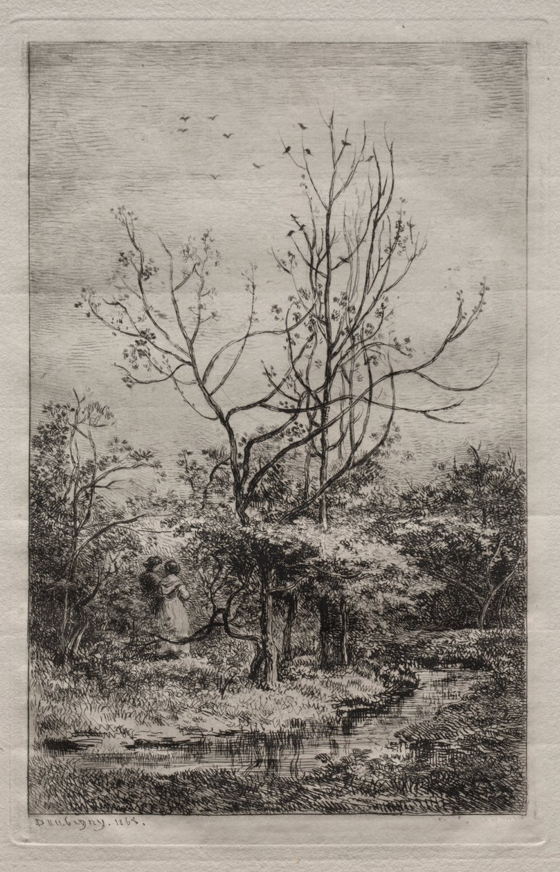 Sad autorstwa Charles Francois Daubigny