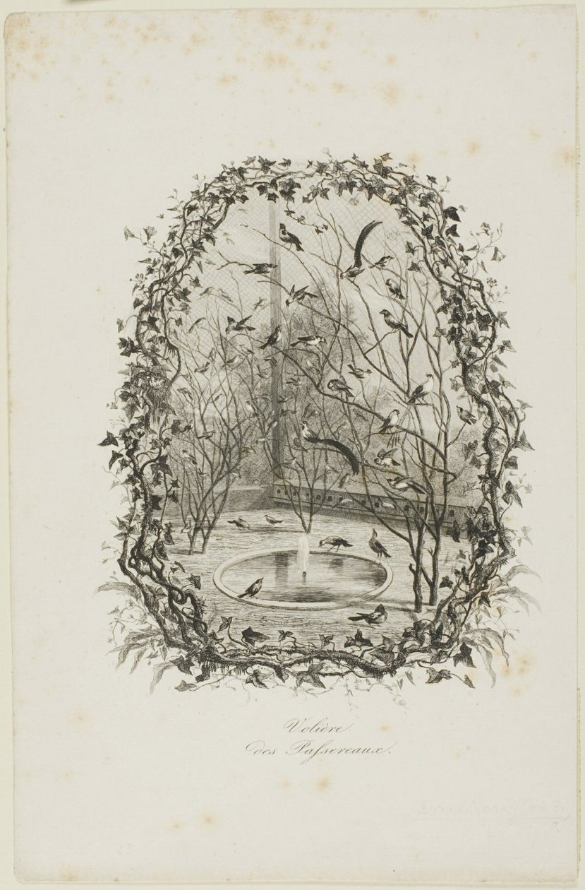Woliera Wróbla autorstwa Charles Francois Daubigny