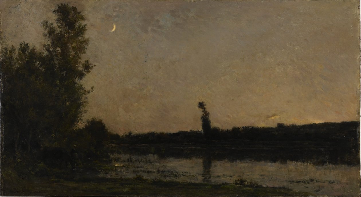 Zmierzch autorstwa Charles Francois Daubigny