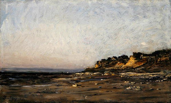 Villerville, Normandia autorstwa Charles Francois Daubigny