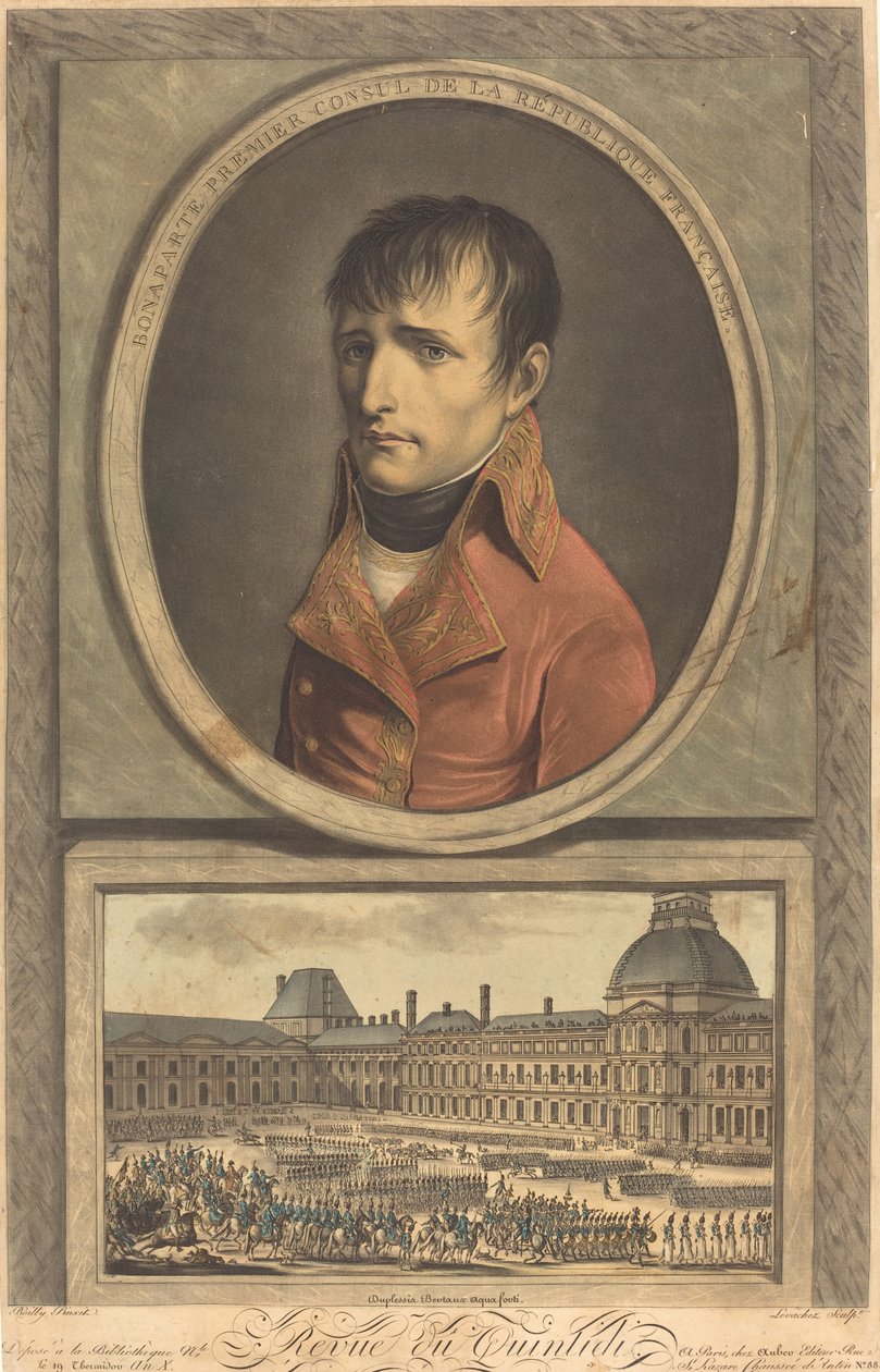 Bonaparte Pierwszy Konsul Republiki Francuskiej autorstwa Charles Francois Gabriel Levachez