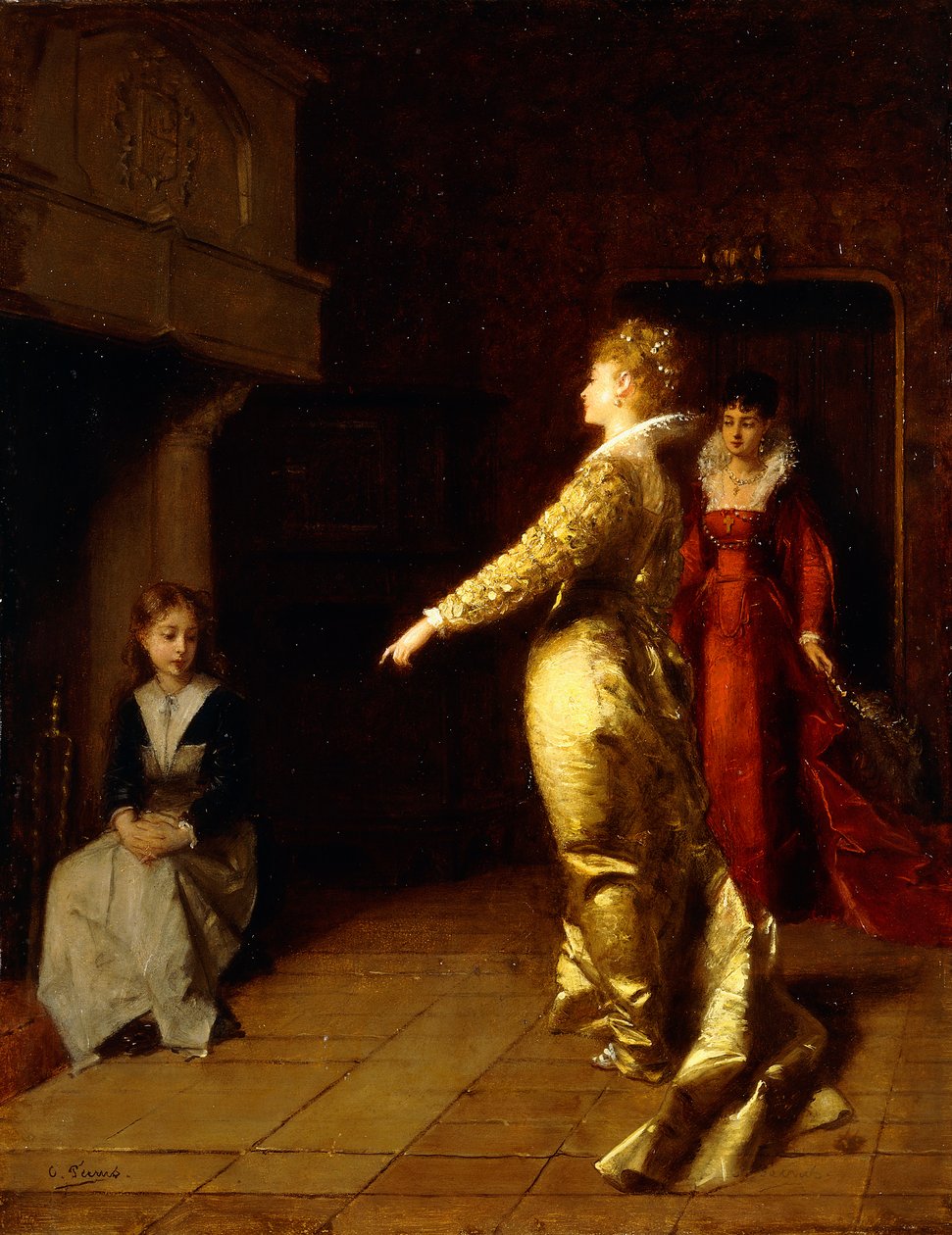 Kopciuszek autorstwa Charles Francois Pecrus