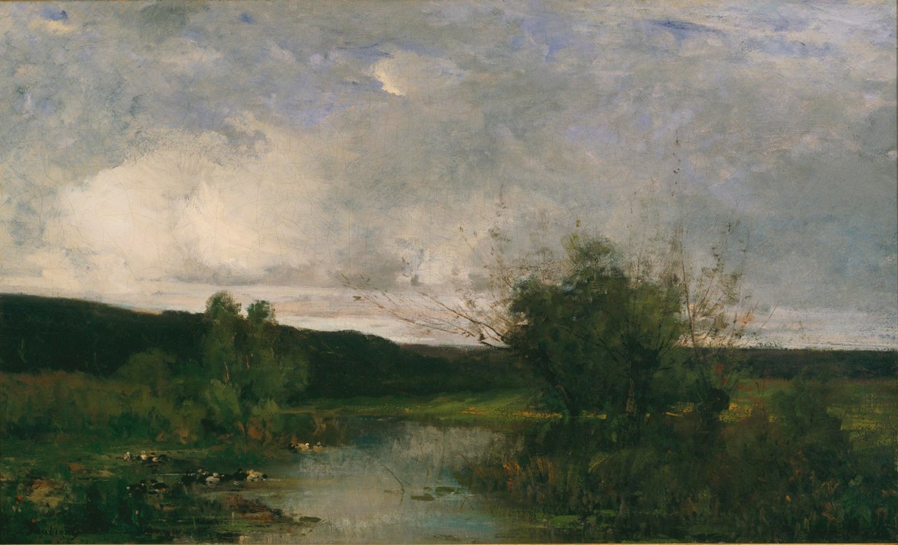 Francuski: Après la pluie autorstwa Charles Francois Daubigny