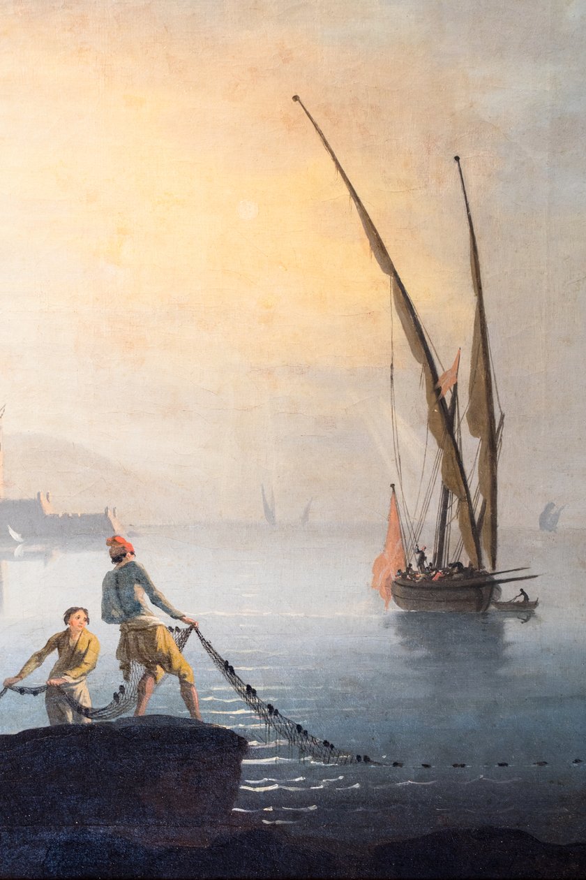 Marine, szczegóły autorstwa Charles François Grenier de Lacroix