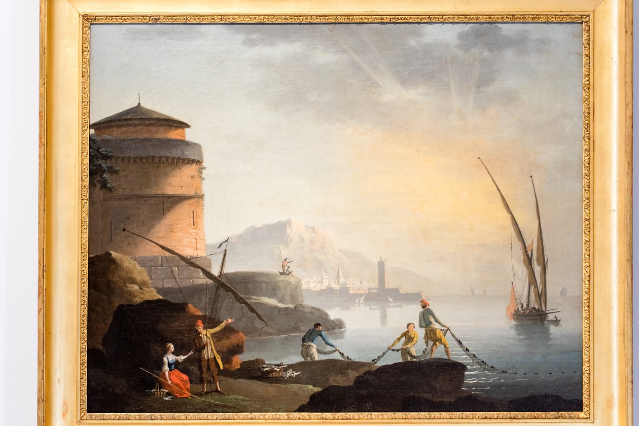 Seascape autorstwa Charles François Grenier de Lacroix