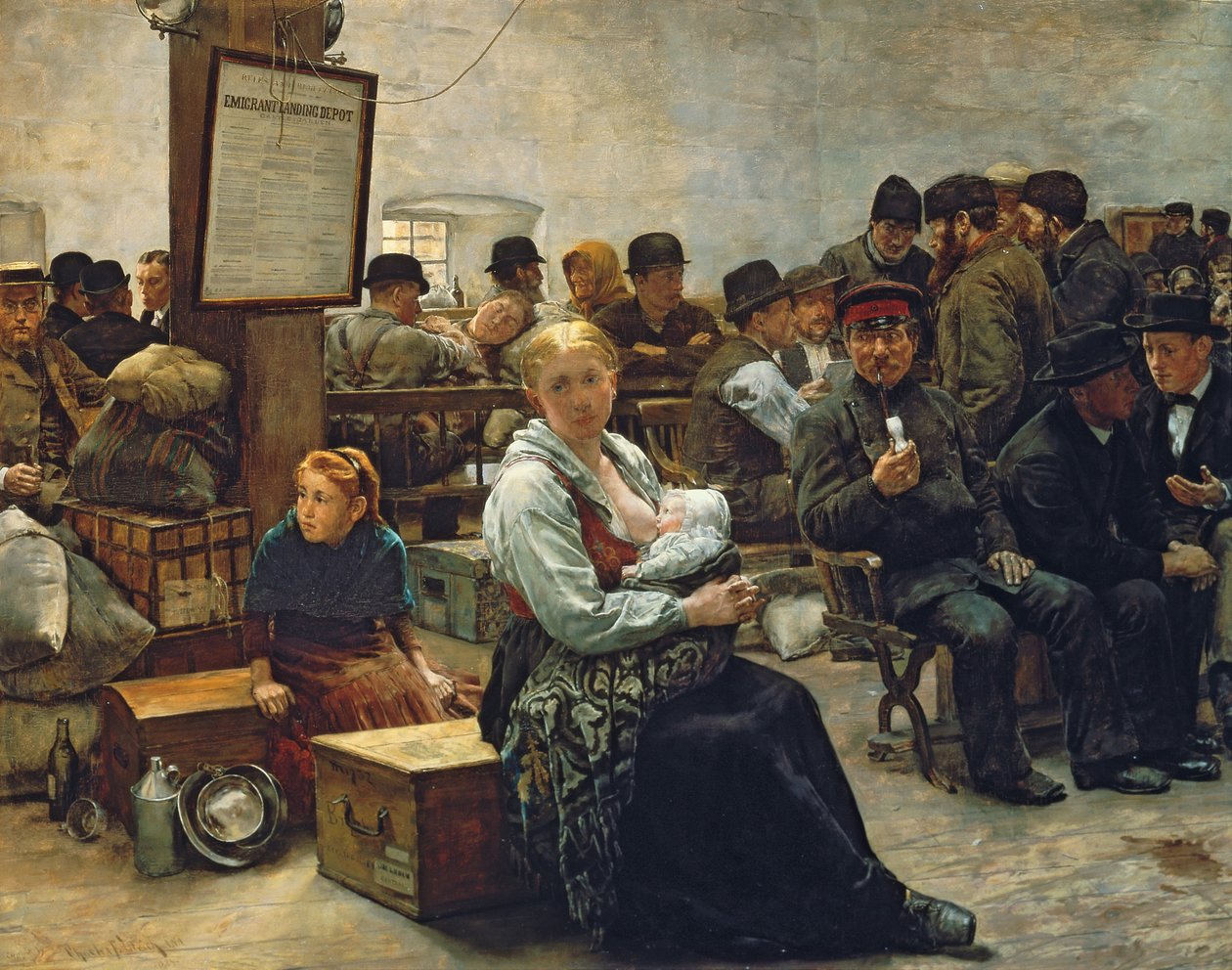 W Krainie Obietnicy, Ogród Zamkowy autorstwa Charles Frederic Ulrich