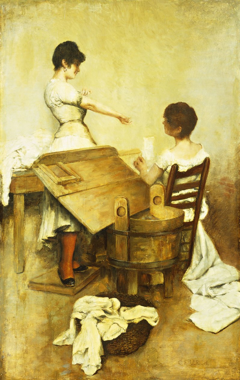 Praczki, autorstwa Charles Frederic Ulrich