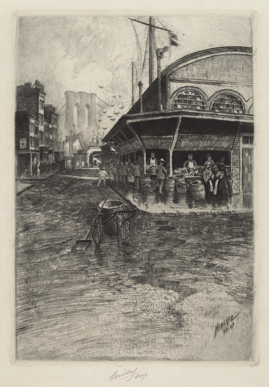 Targ Katarzyny, 19031907. autorstwa Charles Frederick William Mielatz