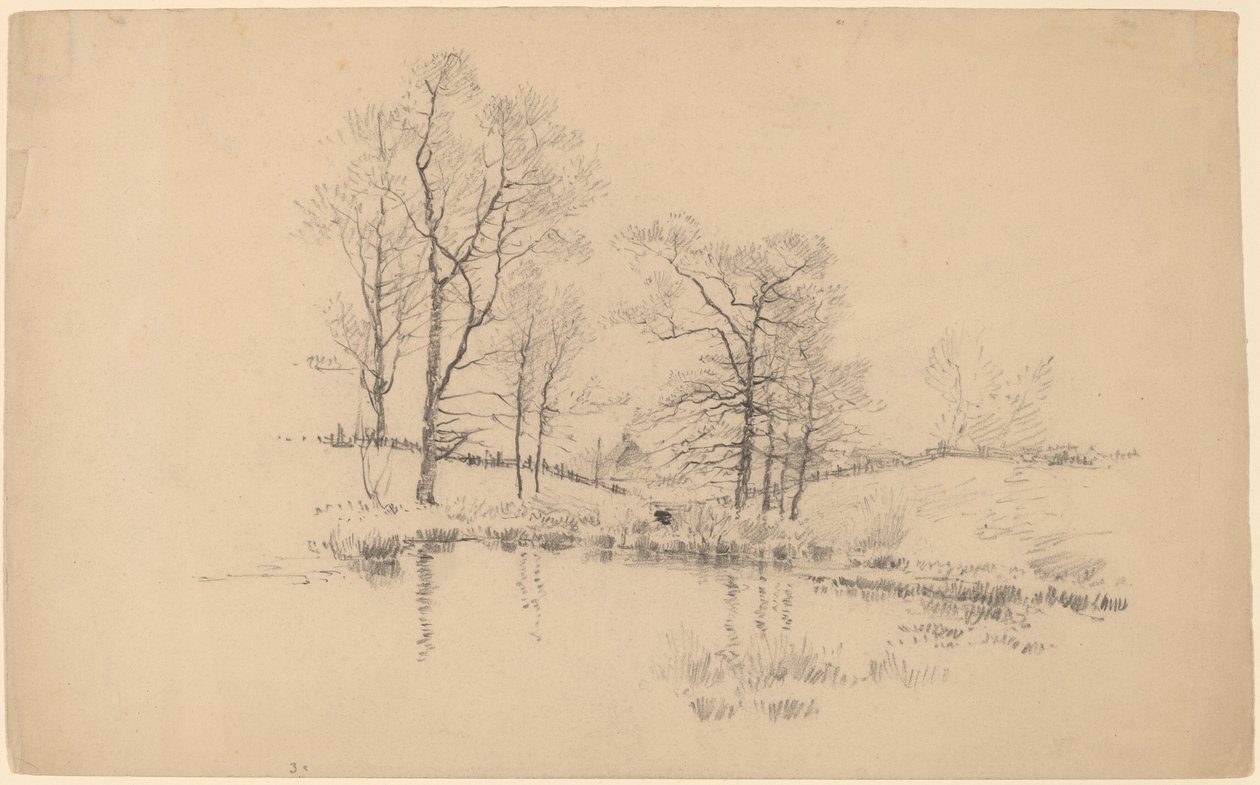 Meadow Pond, Nowy Jork autorstwa Charles Frederick William Mielatz
