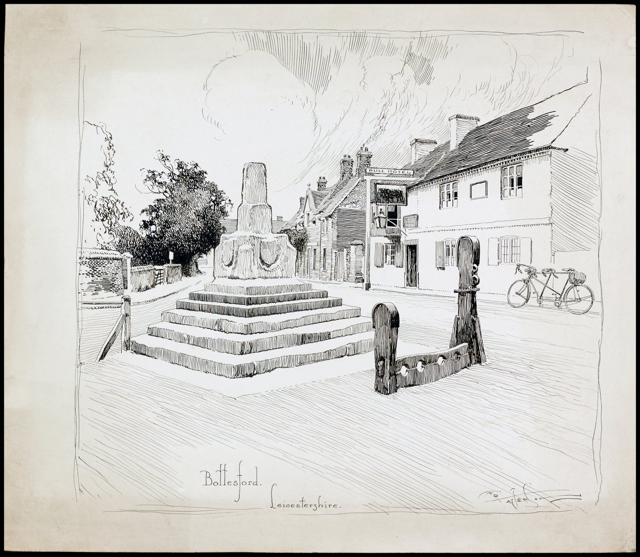 Bottesford, Leicestershire autorstwa Charles George Harper