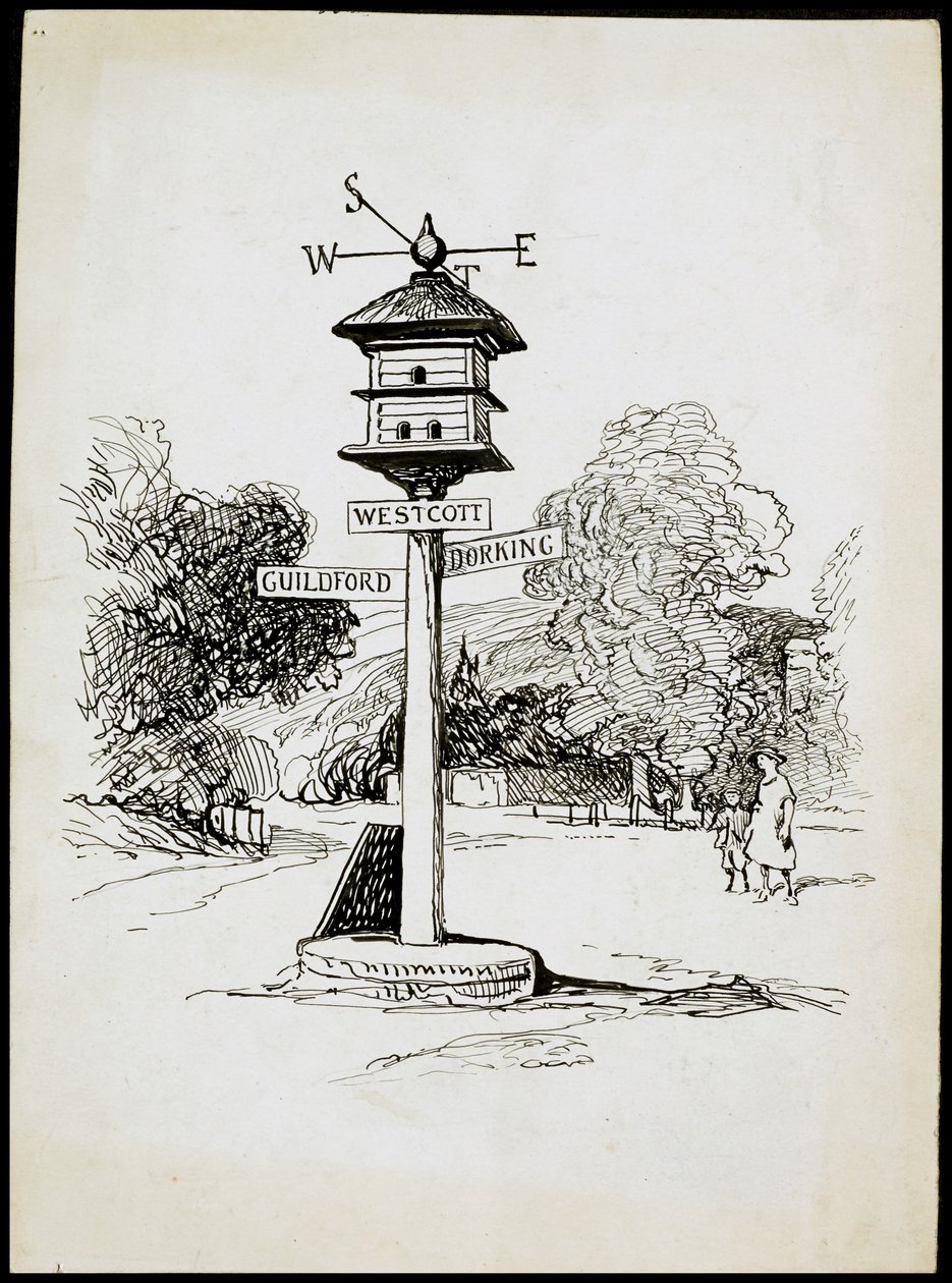 Gołębnik, Westcott, Surrey, 1892-1933 autorstwa Charles George Harper