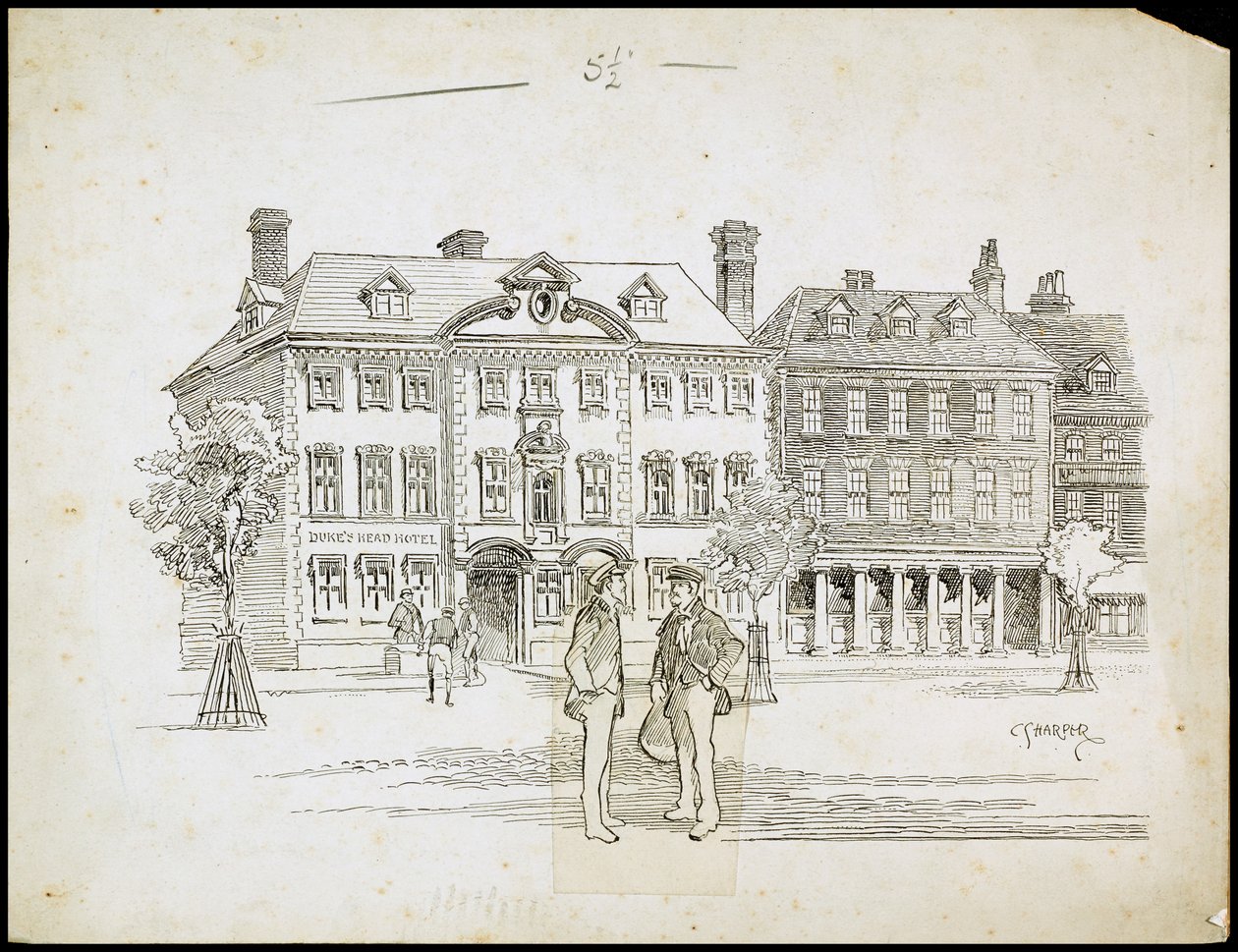 Kings Lynn, Norfolk, 1892-1933 autorstwa Charles George Harper
