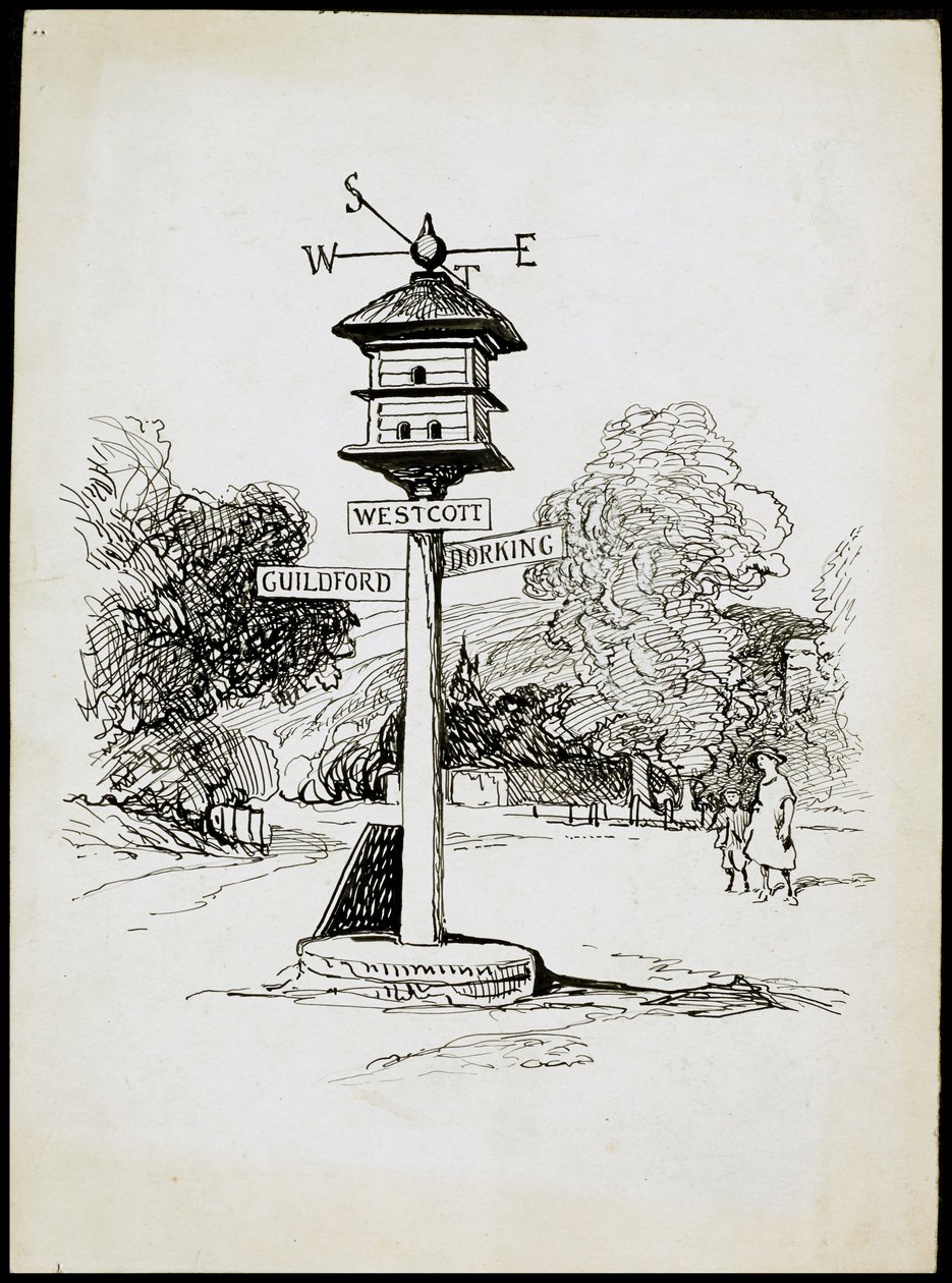 Westcott, Surrey autorstwa Charles George Harper