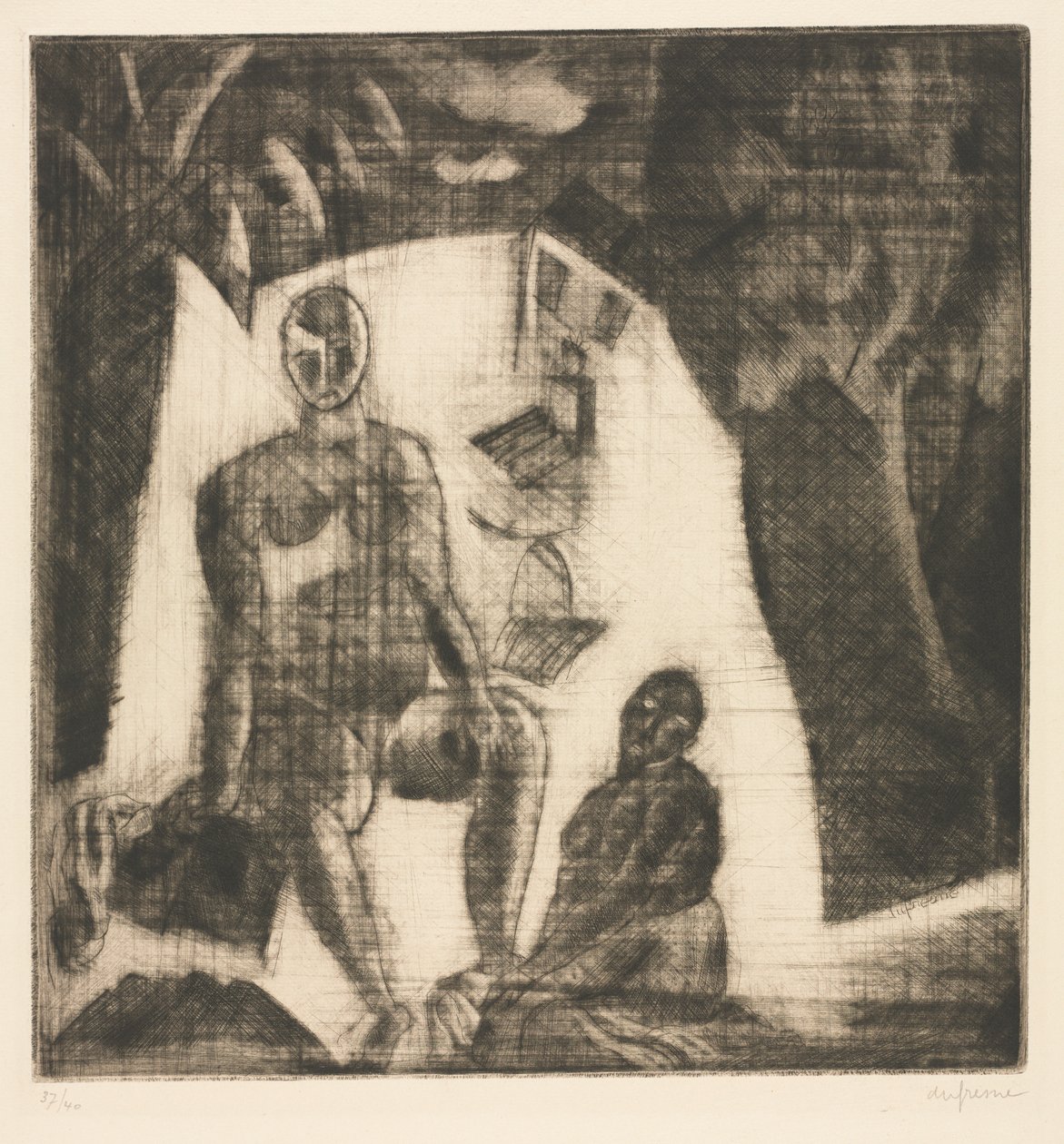 Szlafrok autorstwa Charles Georges Dufresne