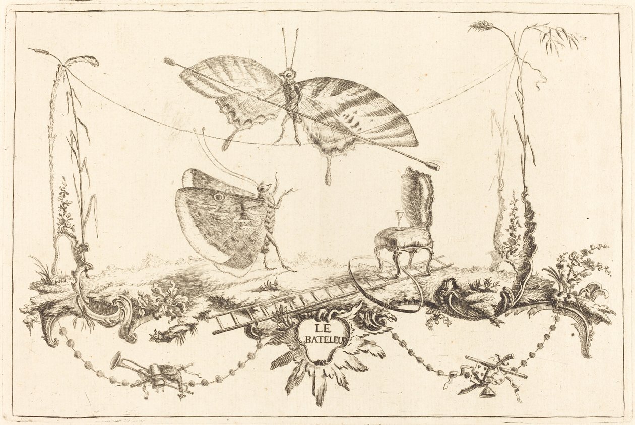 Nietoperz autorstwa Charles Germain de Saint Aubin