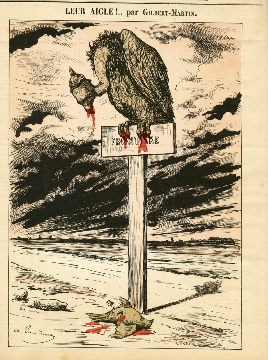 Okładka „Le Don Kichot”, numer 693, Kolor satyryczny autorstwa Charles Gilbert Martin