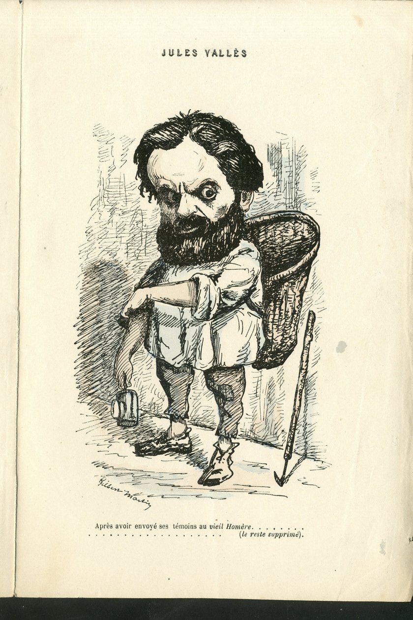 Ilustracja Charlesa Gilberta-Martina (1839-1905) w „” Współczesnych Grymasach”” autorstwa Charles Gilbert Martin