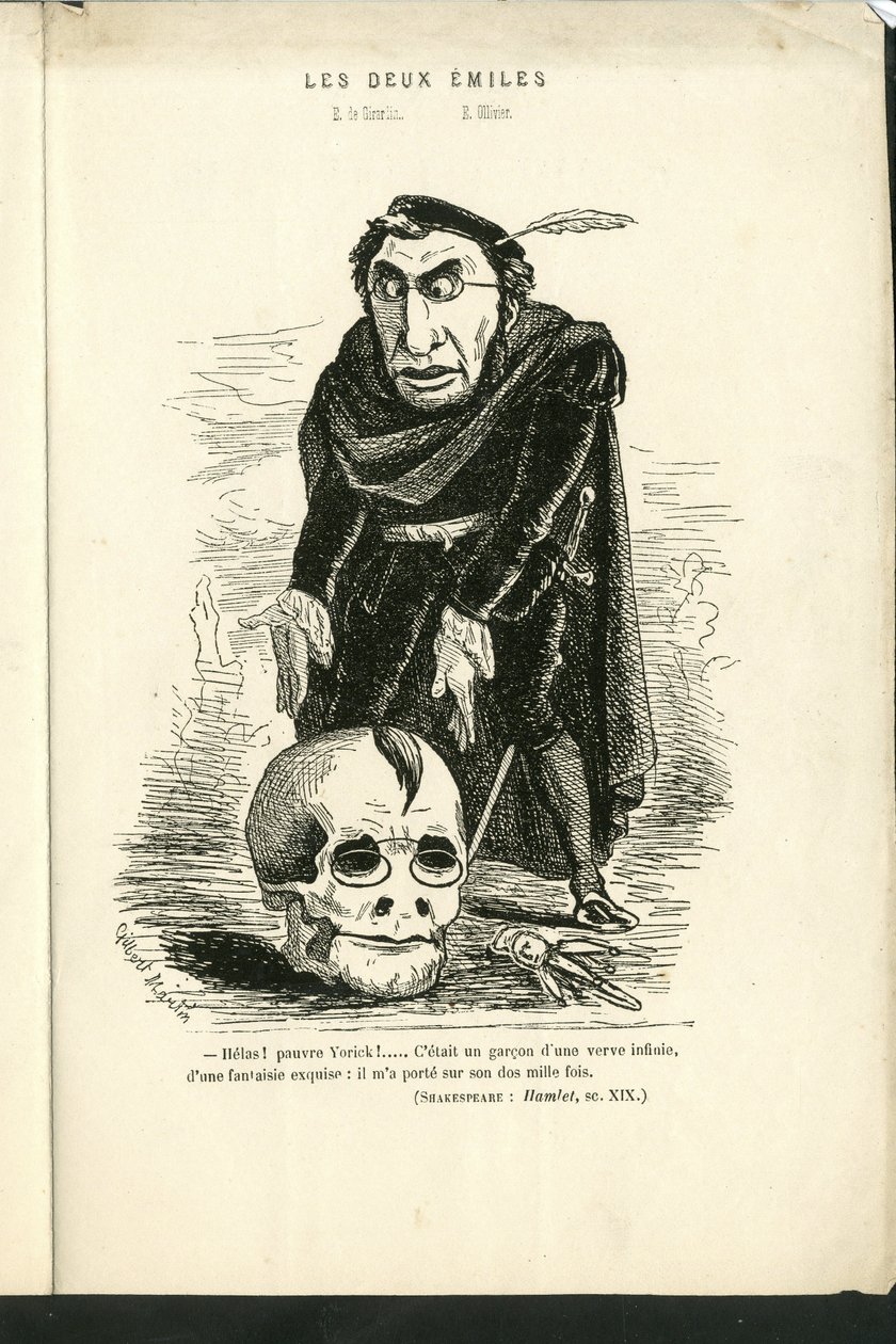 Ilustracja Charlesa Gilberta-Martina (1839-1905) w „” Współczesnych Grymasach”” autorstwa Charles Gilbert Martin