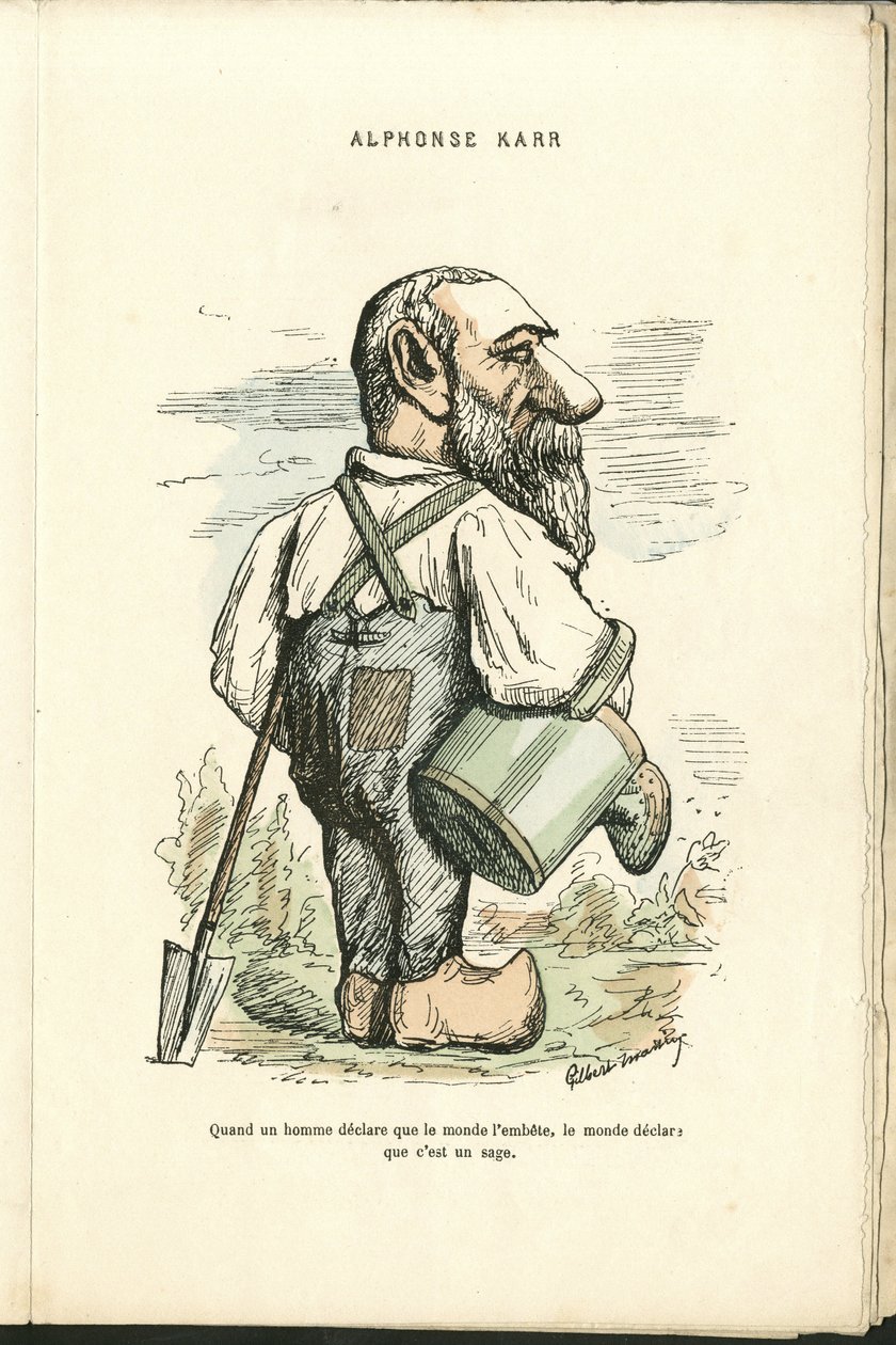 Ilustracja Charlesa Gilberta-Martina (1839-1905) w „” Współczesnych Grymasach”” autorstwa Charles Gilbert Martin