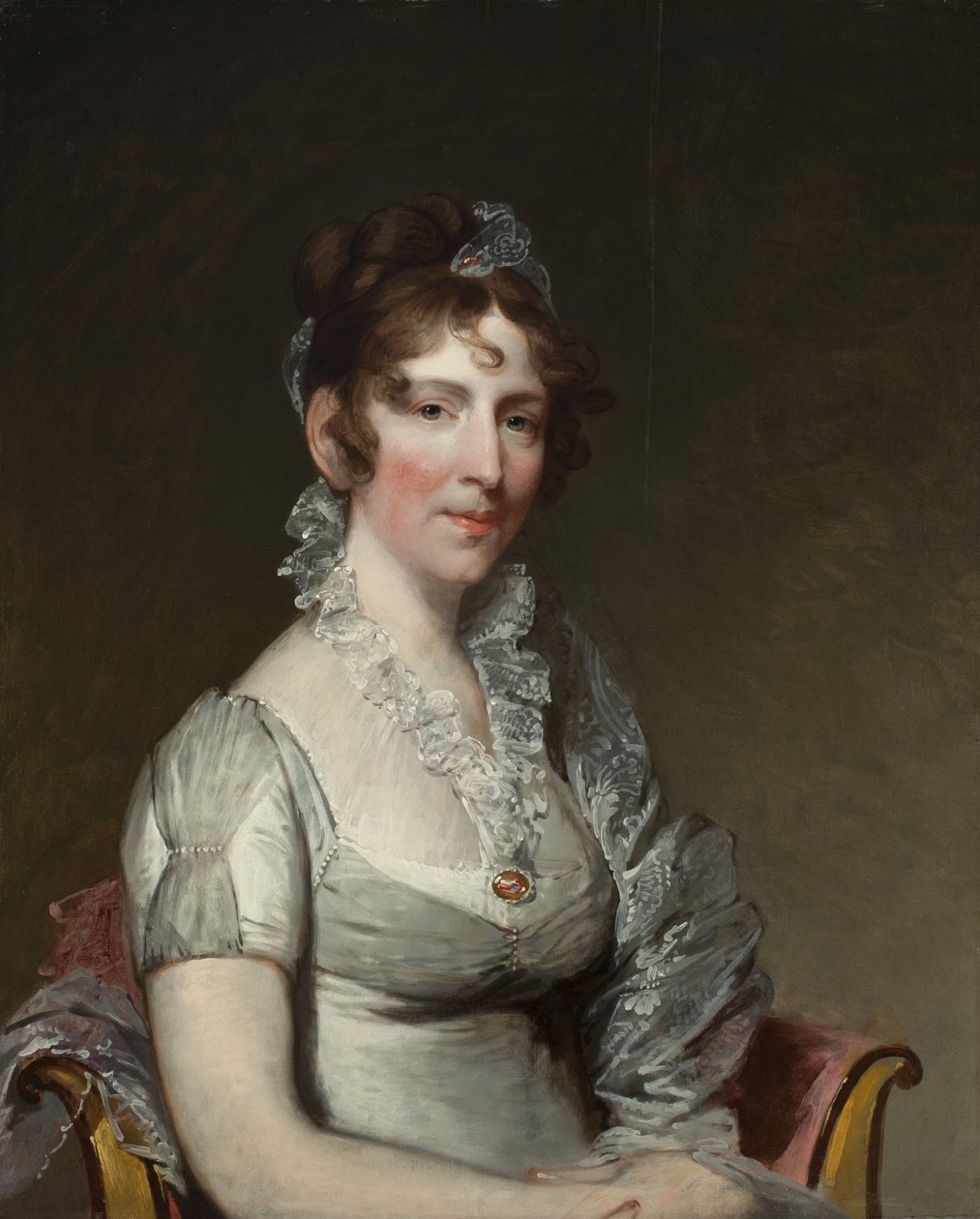 Elżbieta Tuckerman Salisbury, 1809-11 autorstwa Charles Gilbert Stuart