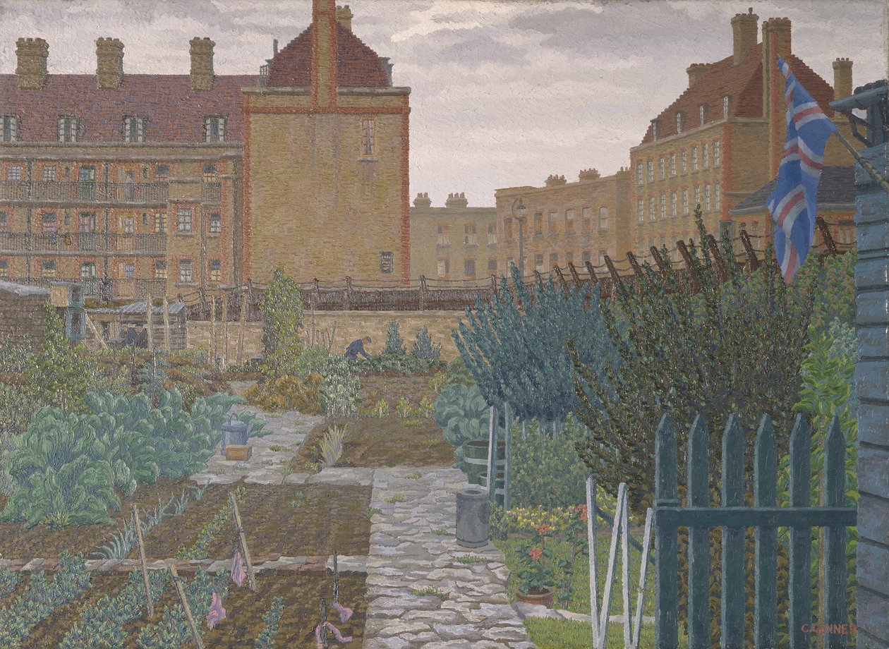 Działka Bethnal Green autorstwa Charles Ginner