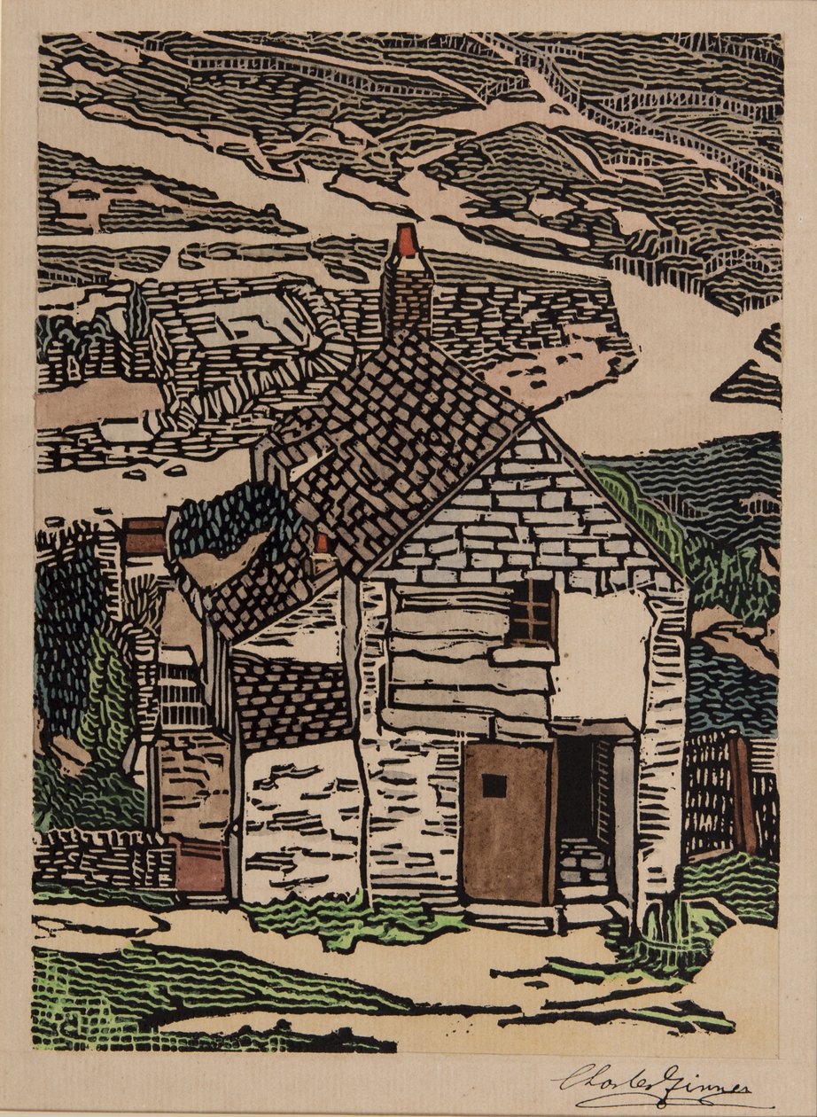 Chata Kornwalijska autorstwa Charles Ginner