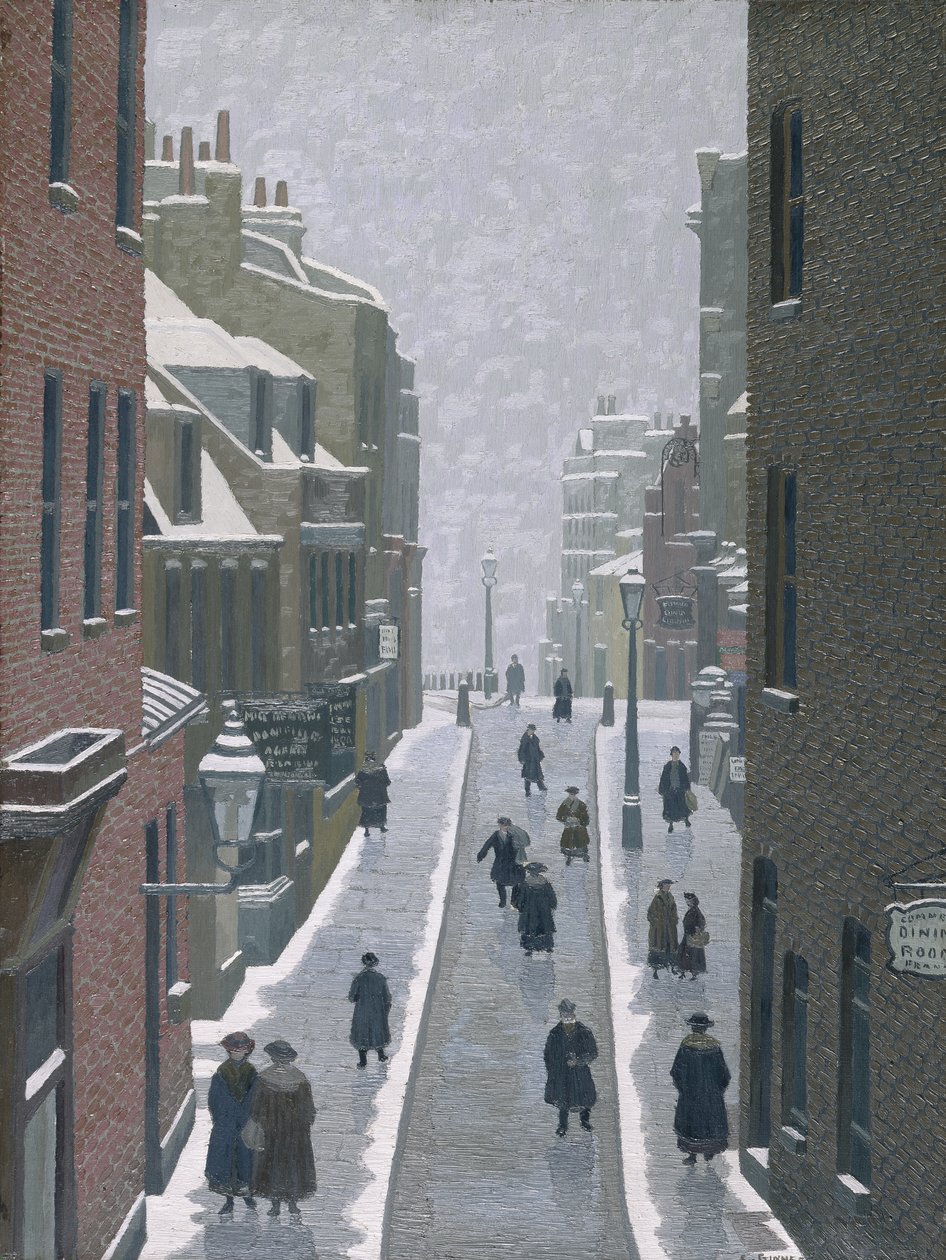 Spacer po Flasku, Hampstead autorstwa Charles Ginner