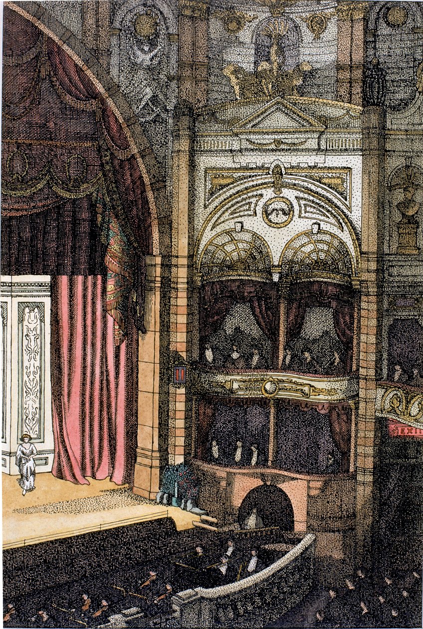 Koloseum (atrament i akwarela na papierze) autorstwa Charles Ginner