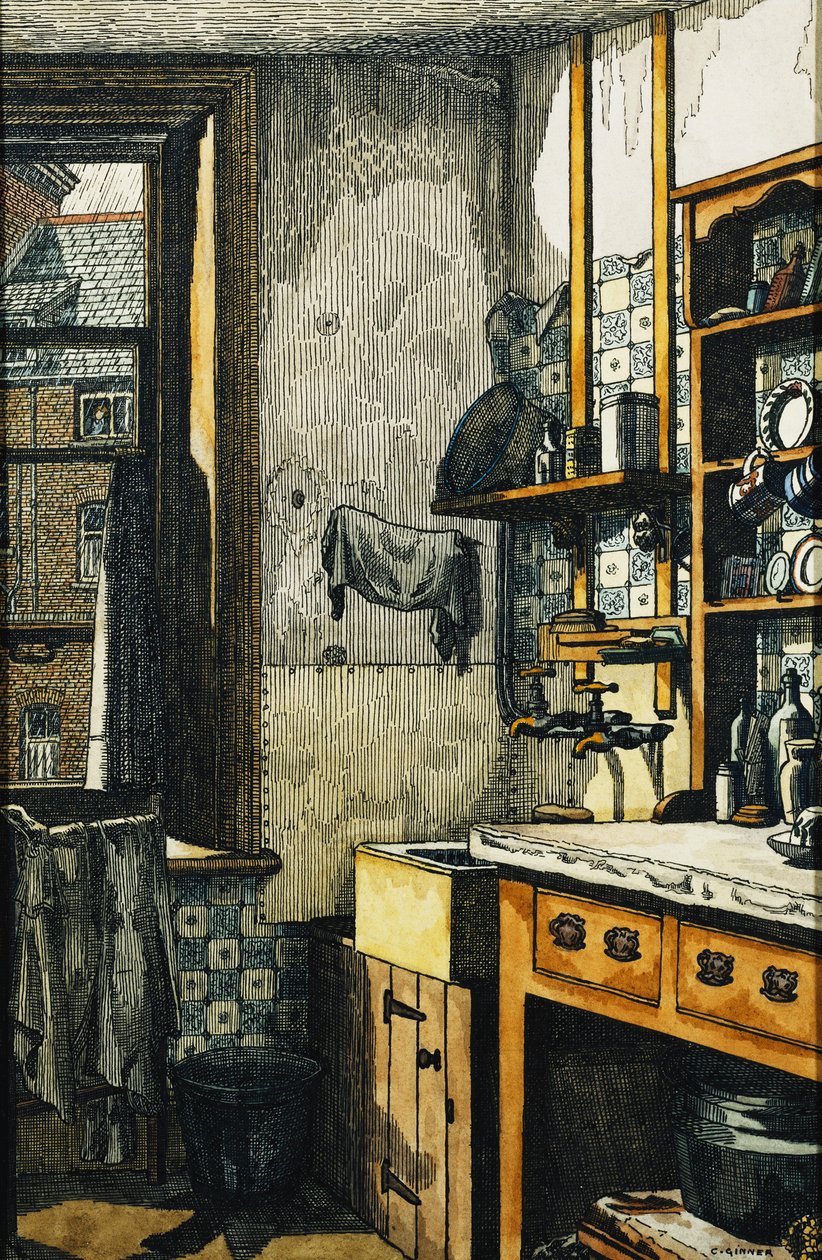 Kącik Kuchenny autorstwa Charles Ginner