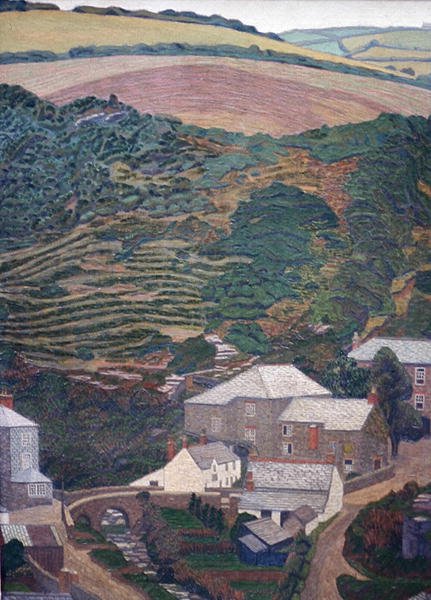 Zbocze autorstwa Charles Ginner