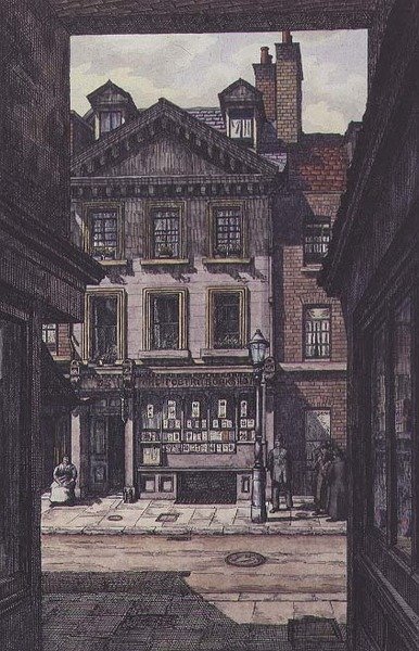 Księgarnia Poezji autorstwa Charles Ginner