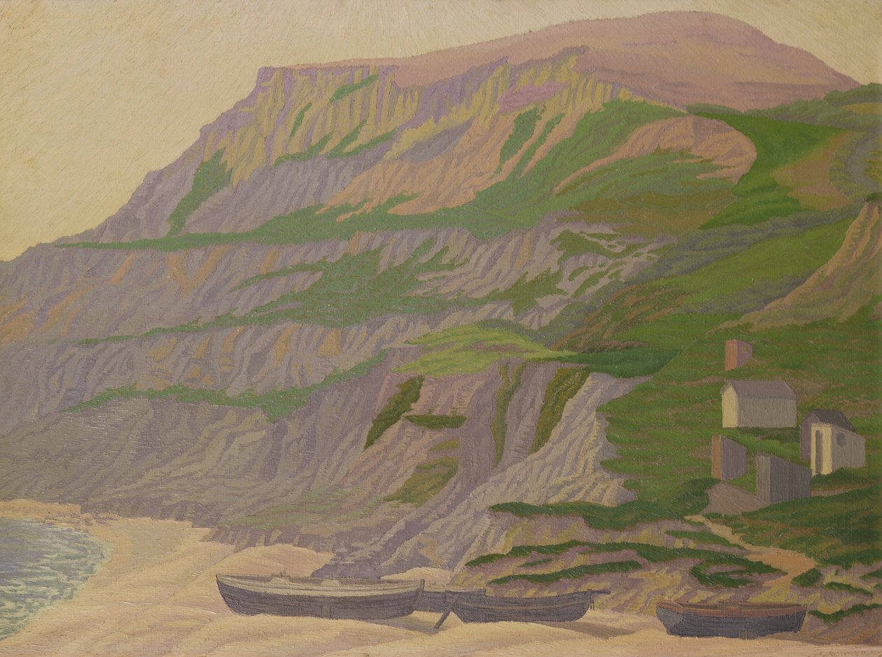 Wear Cliffs, Dorset autorstwa Charles Ginner