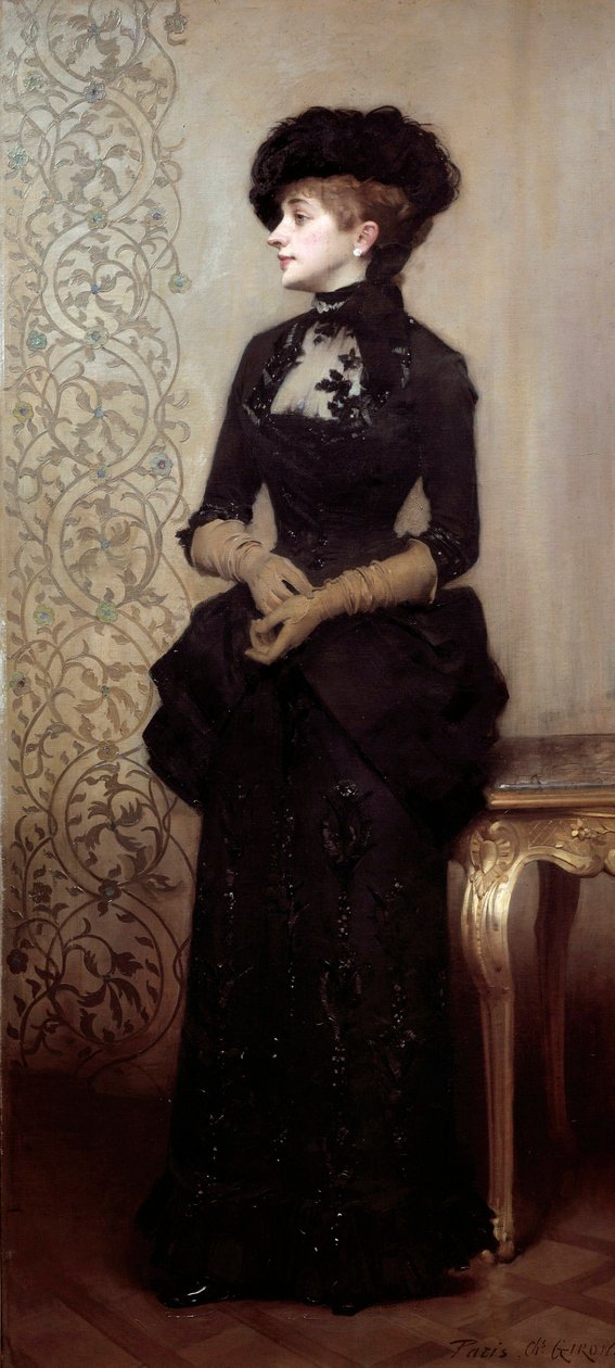 Paryska, Charles Giron (1850-1914) 1883 (malarstwo) autorstwa Charles Giron