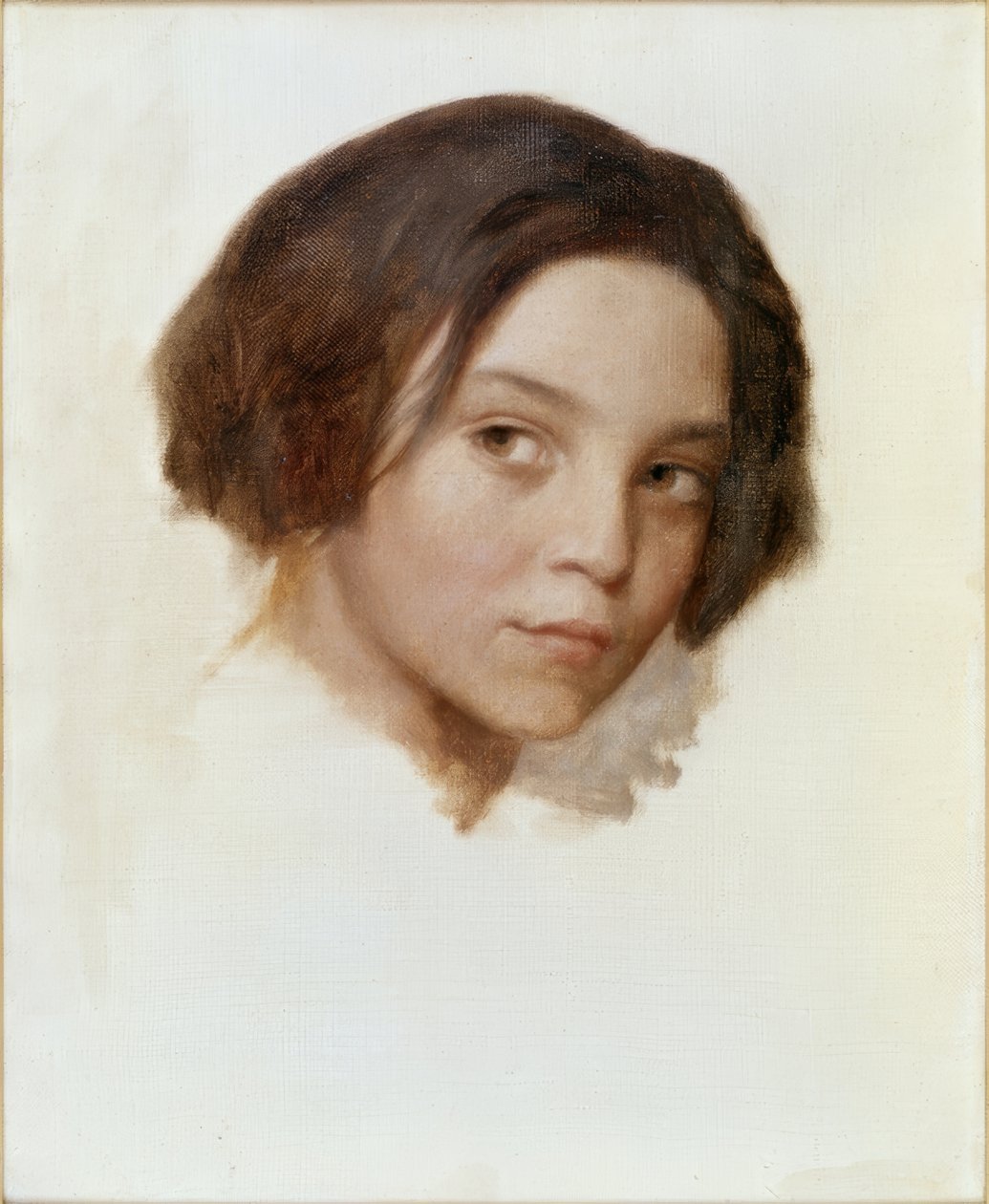 Głowa młodego Włocha autorstwa Charles Gleyre