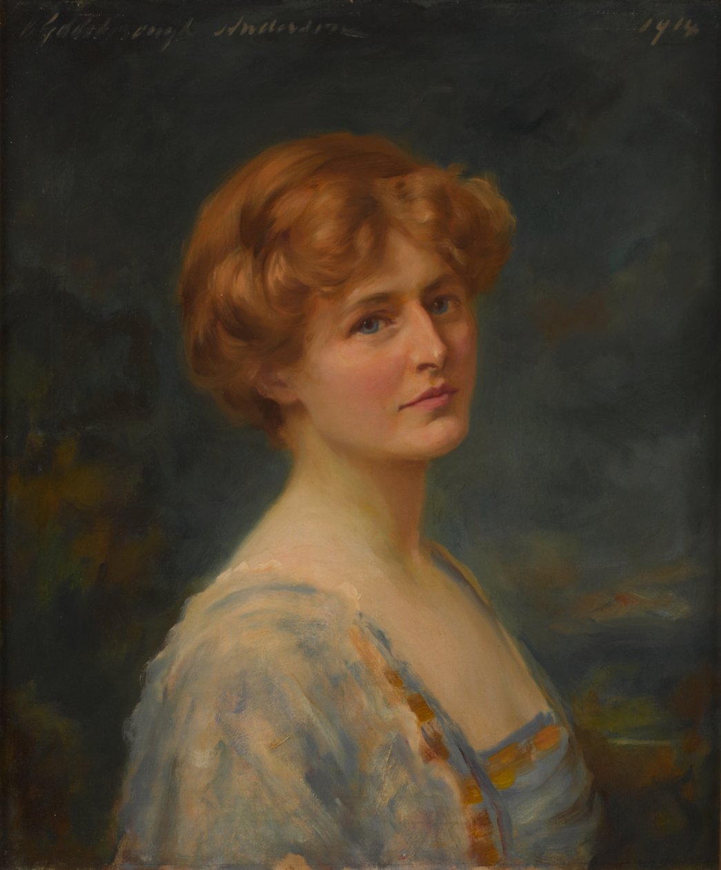 Dame Florence Simpson DBE, 1914 autorstwa Charles Goldsborough Anderson