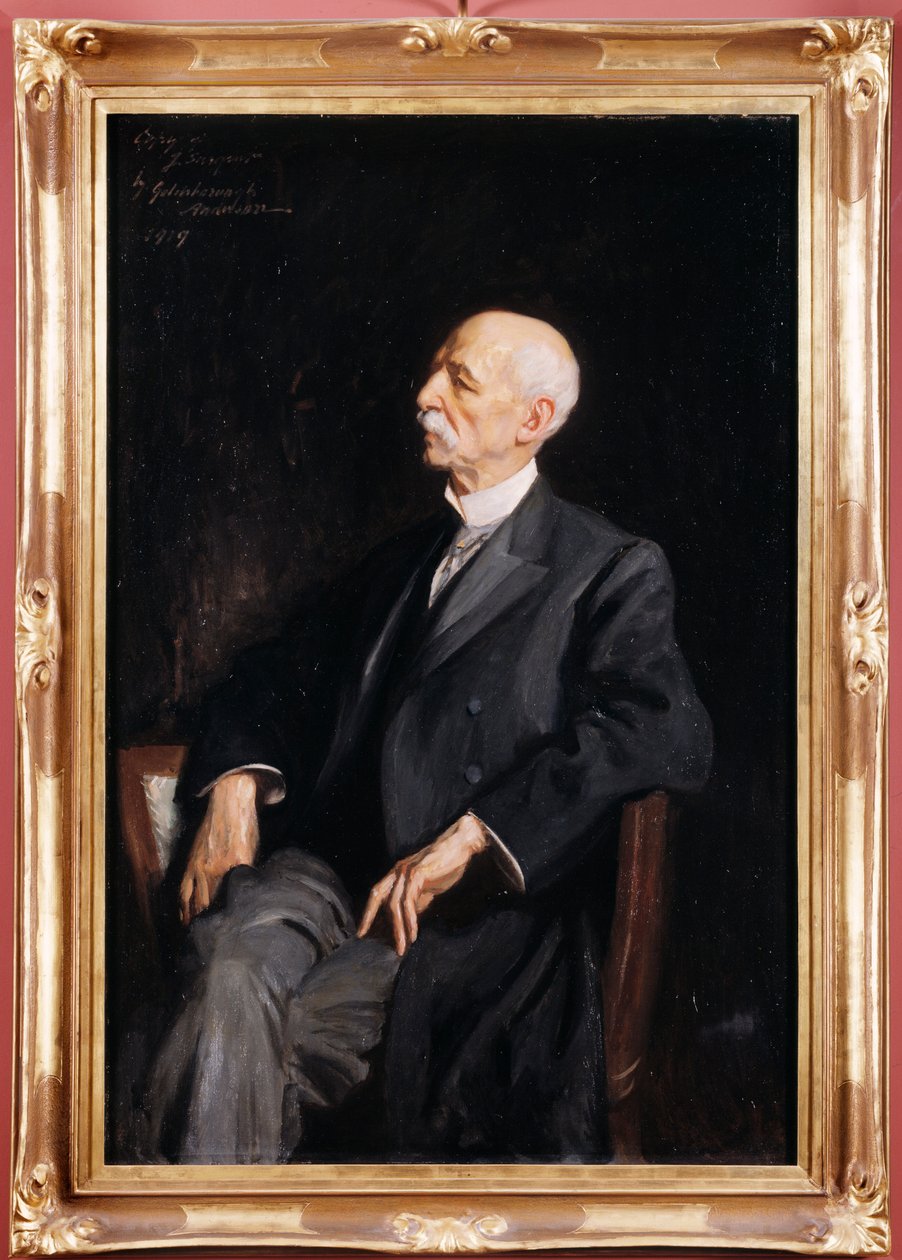 Manuel Patricio Rodriguez Garcia w fotelu autorstwa Charles Goldsborough Anderson