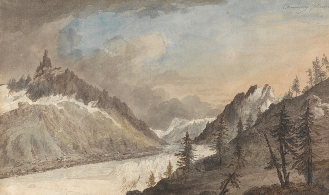 Chamonix, Mer de Glace autorstwa Charles Gore