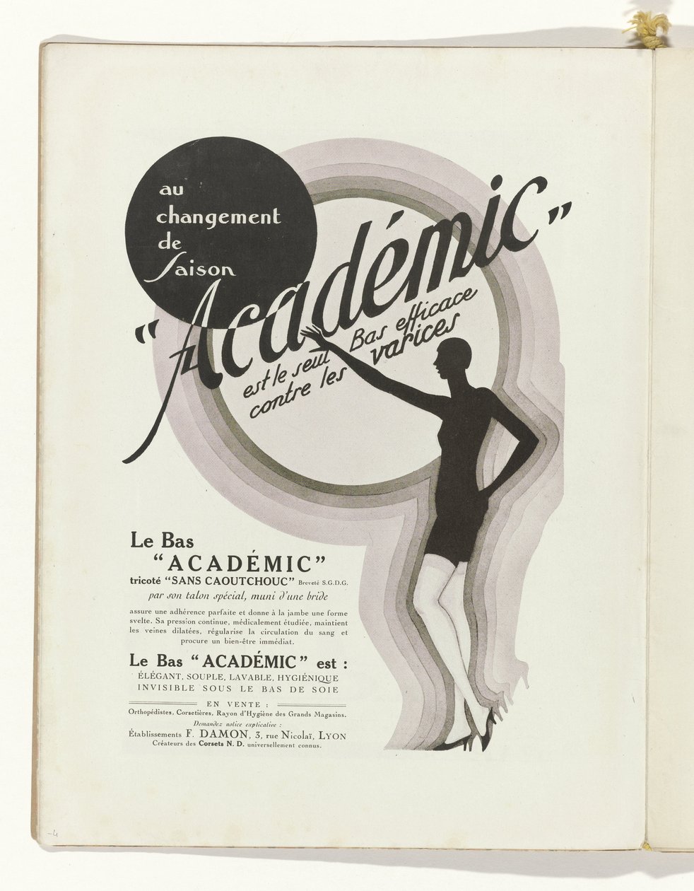 Sztuka - Smak - Piękno, Ulotki kobiecej elegancji, maj 1929, nr 105, 9 rok, s. 4 autorstwa Charles Goy