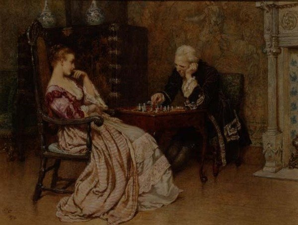 Gra w szachy autorstwa Charles Green