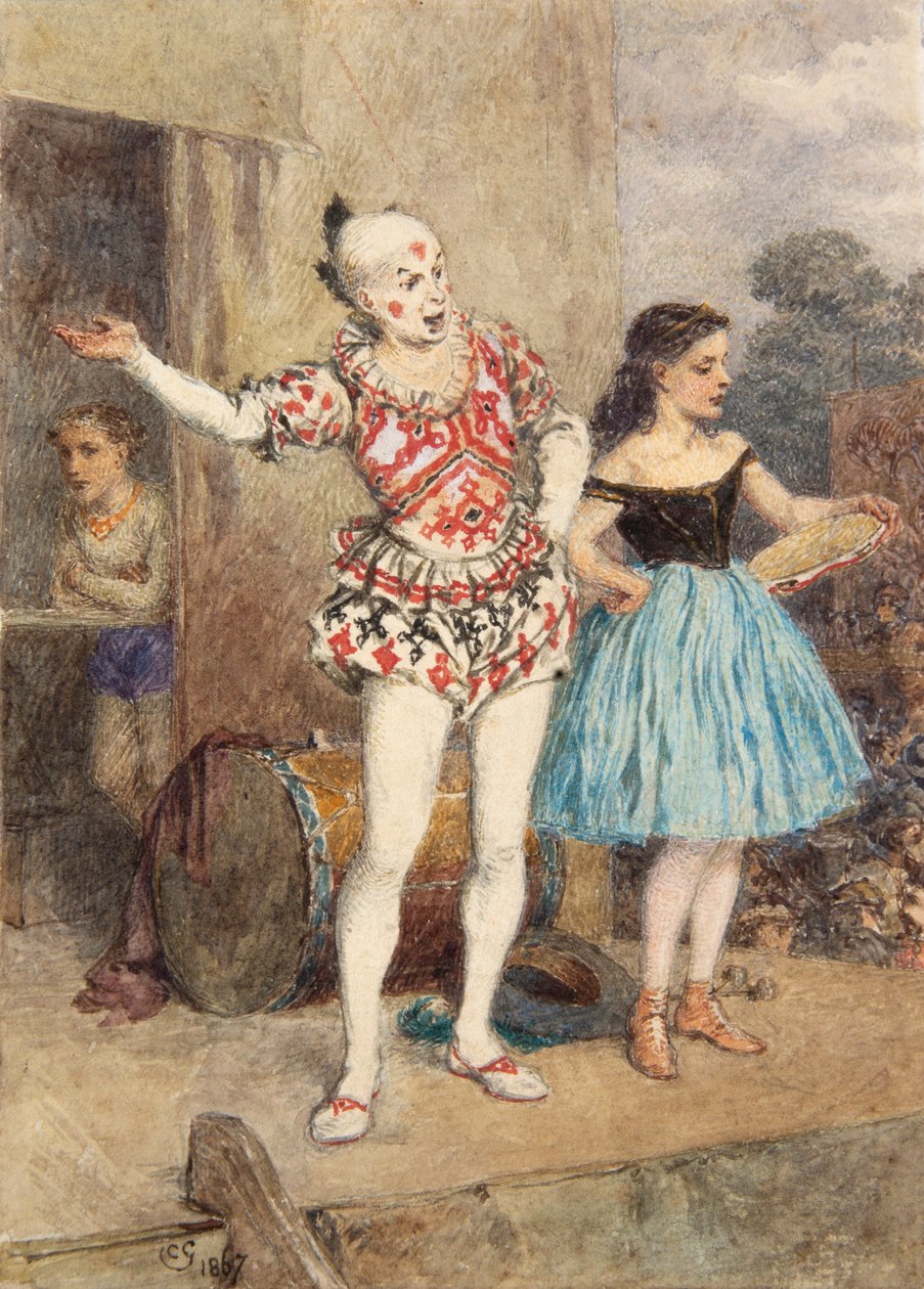 Występ na targach autorstwa Charles Green