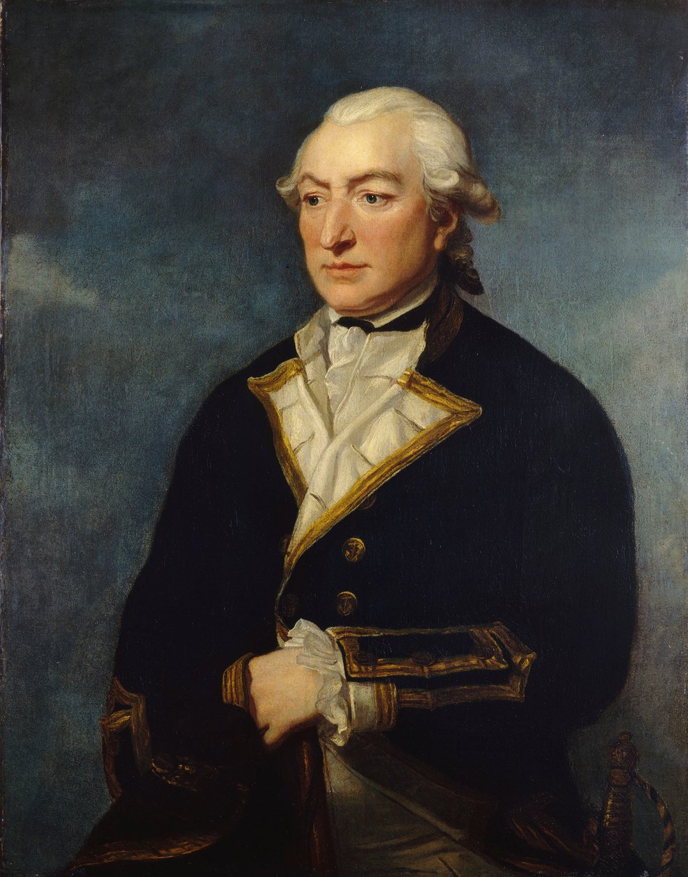 Kapitan Sir Richard Pearson (1731-1806) autorstwa Charles Grignion