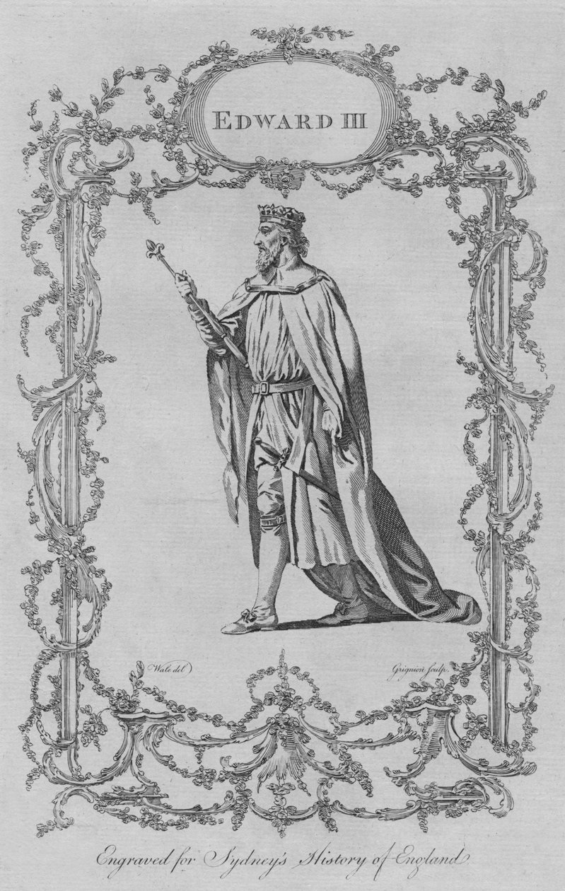 Edwarda III, 1773. autorstwa Charles Grignion