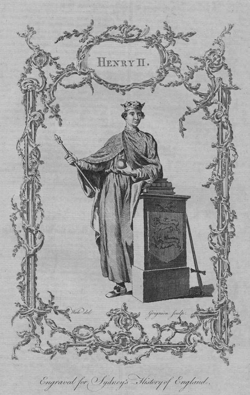 Henryk II, 1773. autorstwa Charles Grignion
